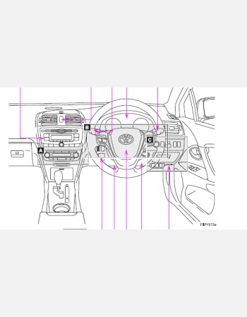toyota avensis 2013-2014 owners manual rhd and lhd